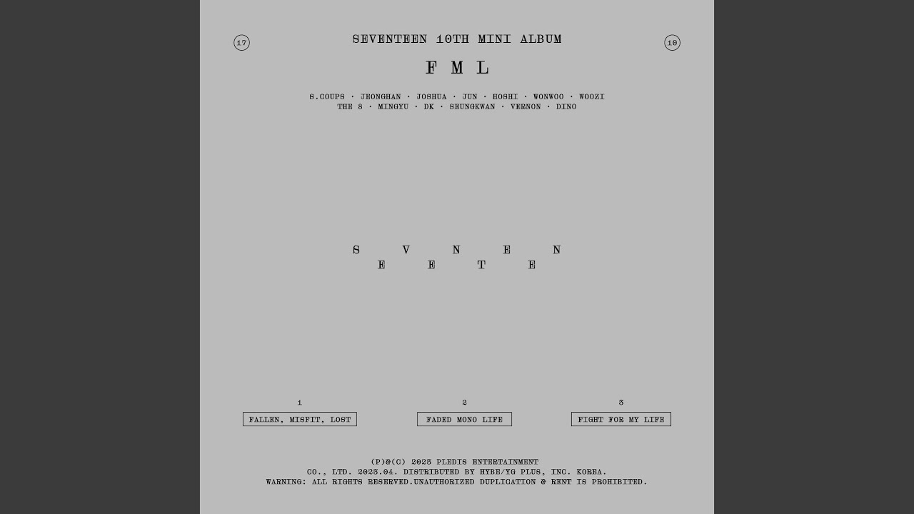SEVENTEEN – April shower Lyrics | Romanized & Meaning