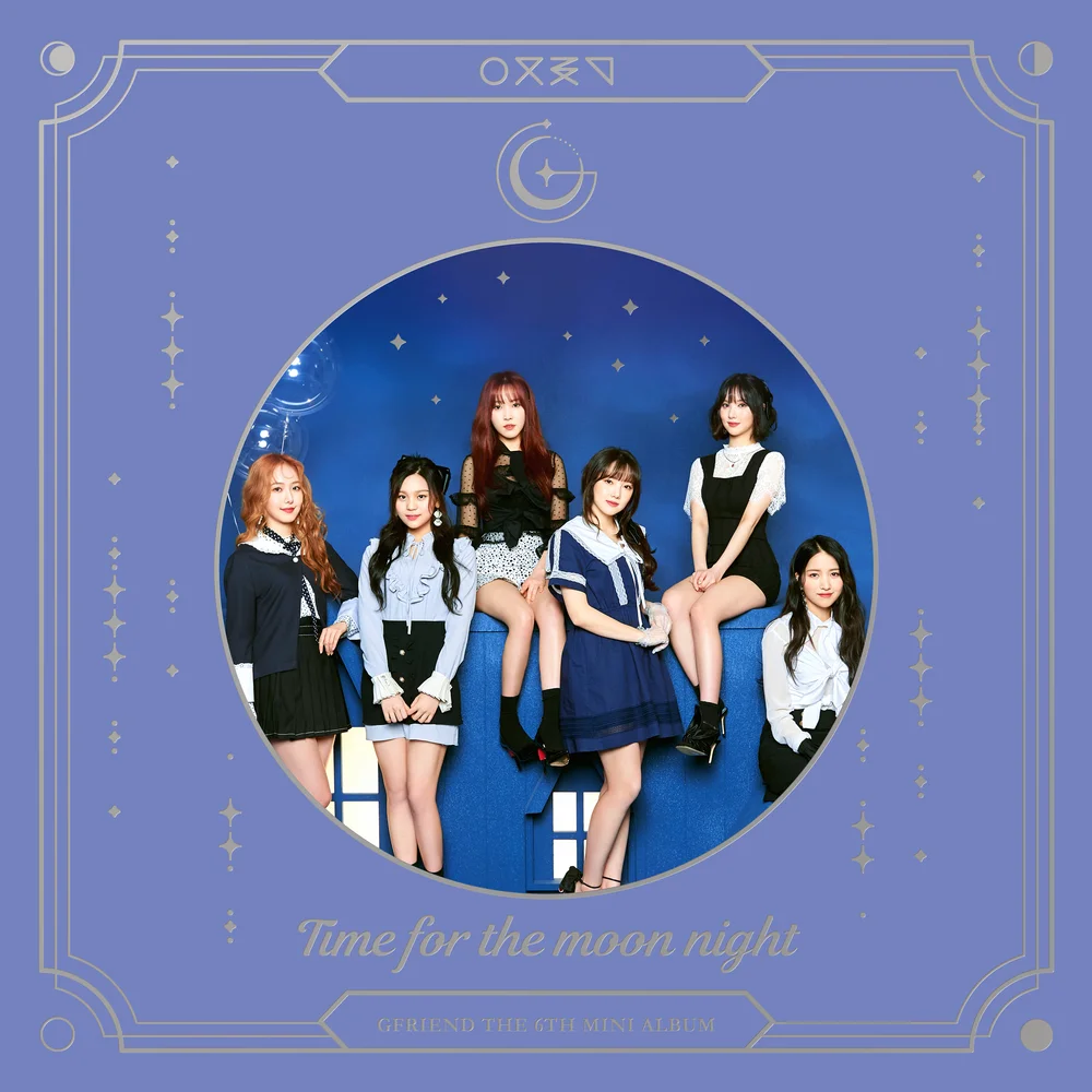 GFRIEND The 6th Mini Album 'Time for the moon night' album cover