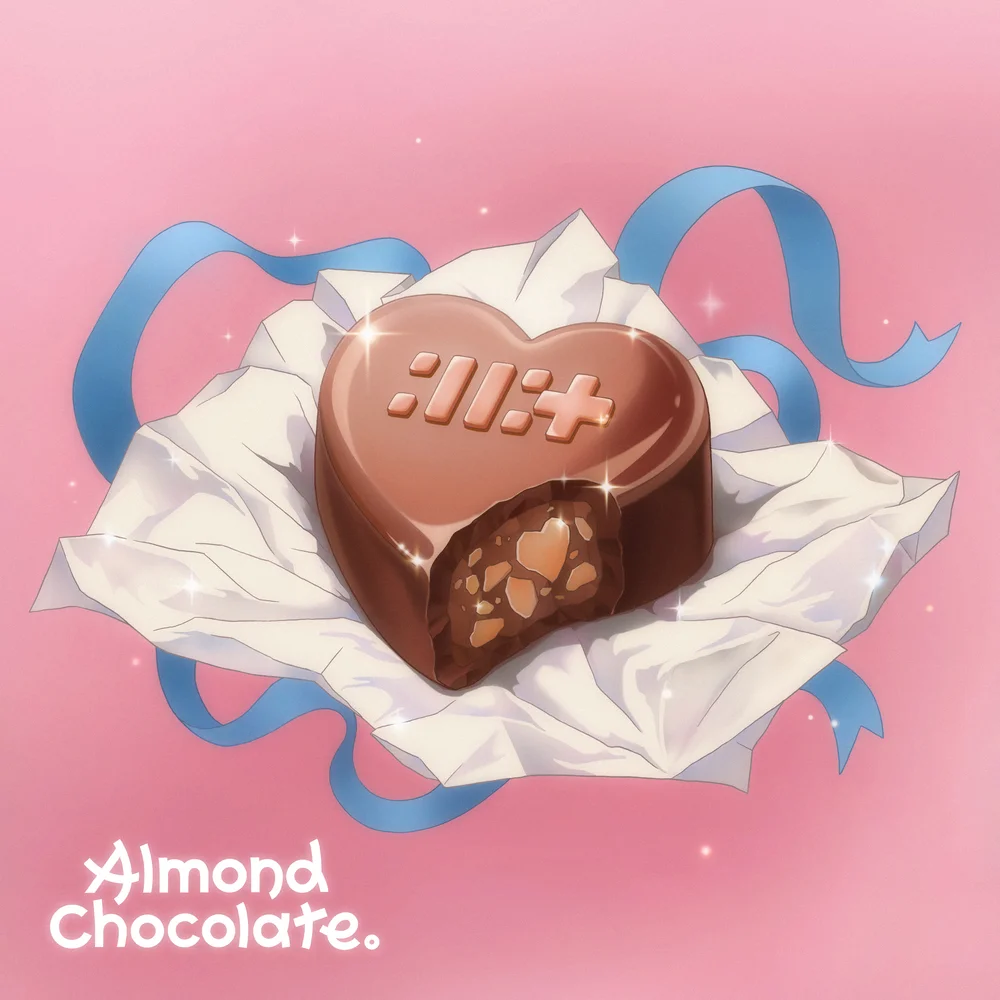 ILLIT Almond Chocolate album cover
