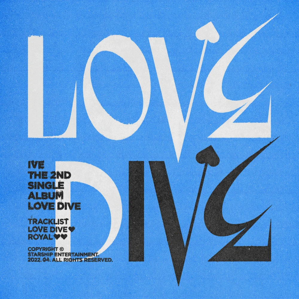 IVE LOVE DIVE album cover