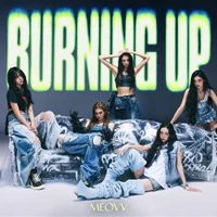 MEOVV BURNING UP album cover
