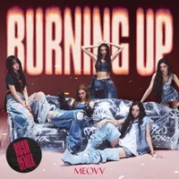 MEOVV BURNING UP (Rush Remix) album cover