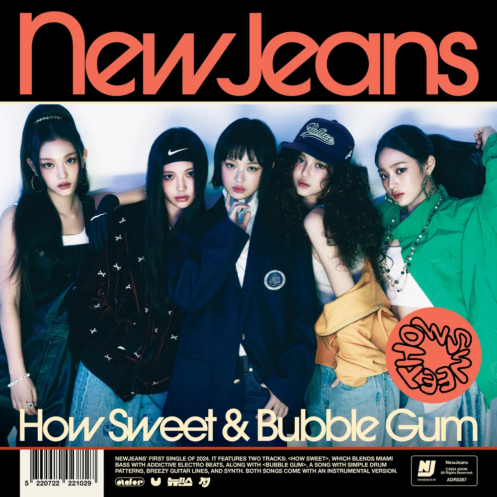 NewJeans How Sweet album cover