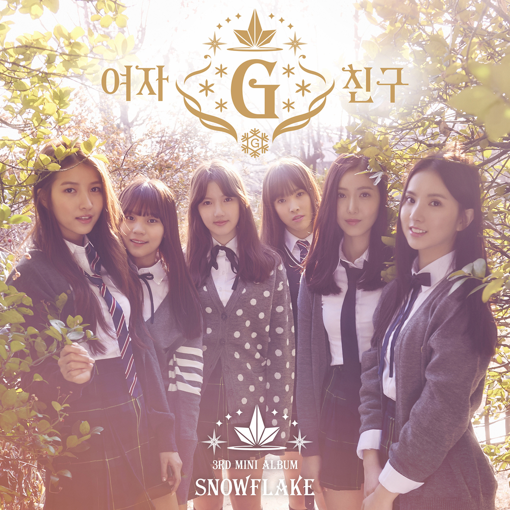 GFRIEND 3rd Mini Album 'SNOWFLAKE' album cover