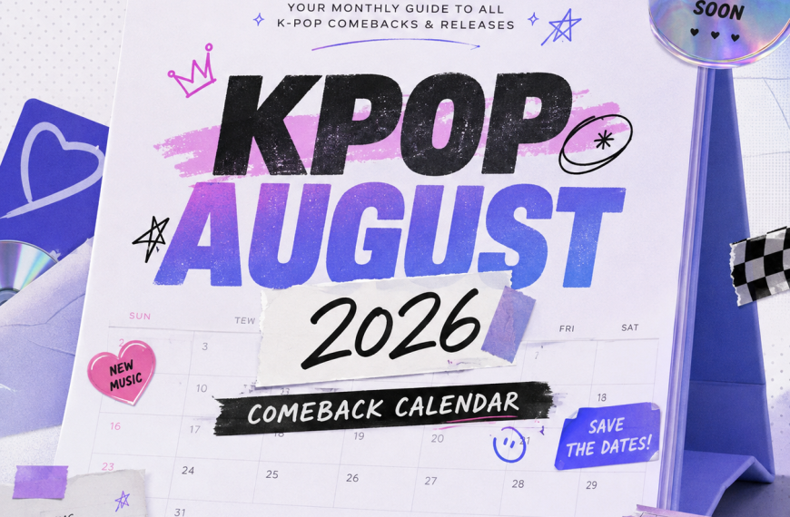 August 2026 K-Pop Comebacks, Debuts & Releases